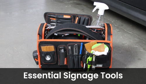 Essential Tools for Vinyl Sign Making