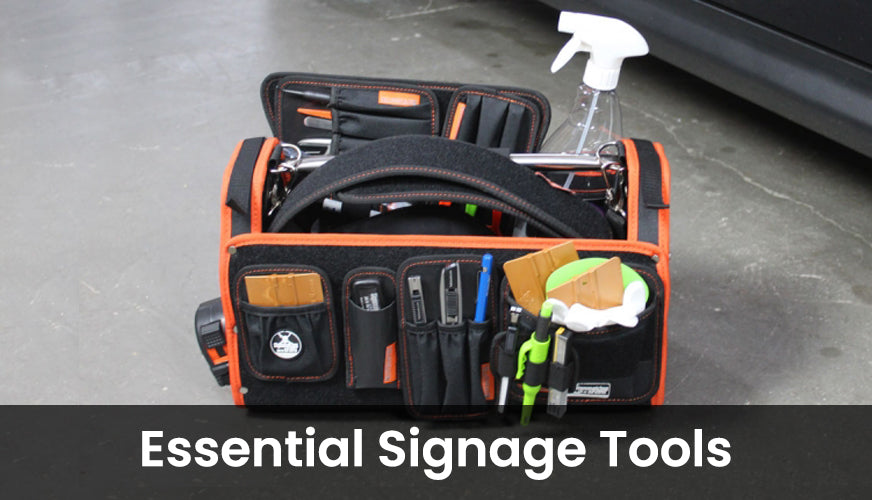 Essential Tools for Vinyl Sign Making
