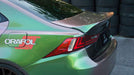 Wrapped in ORAFOL Shift Effect Avocado. Photo courtesy of ORAFOL.