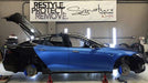 Wrapped in Orafol 970RA Matte Azure Blue Metallic by Signature Customs (signaturecustomwraps.com)