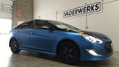 Wrapped in Orafol 970RA Matte Azure Blue Metallic by Vanderwerks, Newbury Park, CA.