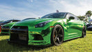 Grass Green over Avery Silver Chrome. Photo courtesy of Carbon Wraps