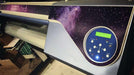 3M Carbon Fiber Overlaminate over custom print by Black Listed Customs, San Diego, CA.