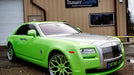 Wrapped in Avery Gloss Light Green Pearlescent by Toussaint Customs (toussaintcustoms.com)