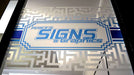 MACtac B-Free Frosted JT5796M Matte Frosted window graphic by Percy's Signs/New Wave Graphix, Redwwod City, CA 
