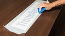 TransferRite 6582 Medium Tack tape in use. Photo courtesy of American Biltrite.