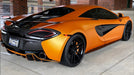 Satin Stunning Orange shown in use. Photo courtesy of Moody Blue Designs, Greer, SC