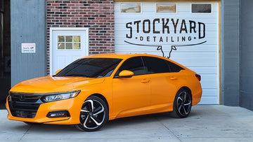 Wrapped in 3M Gloss Bright Orange by Stockyard Detailing (stockyarddetailing.com)