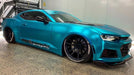 Super Chrome Light Blue Satin shown in use. Photo courtesy of HEXIS.