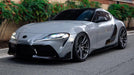 Toyota Supra wrapped in Gloss Nardo Gray