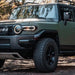 Toyota FJ Cruiser wrapped in Matte Military Green