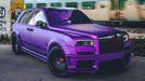 Rolls Royce wrapped in Satin Passion Purple Aluminum