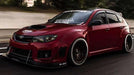 Wrapped in Avery Gloss Burgundy by Premium Auto Styling, Riverside, CA.
