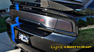 Brushed Dark Smoke Metal shown in use.
