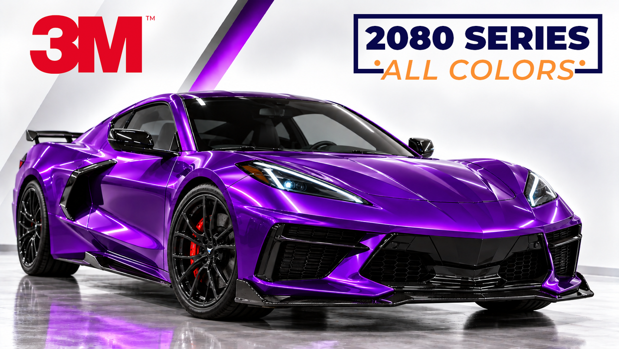 3M™ Wrap Film Series 2080 3.5 Mil Wrap Film (All Colors)