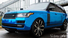 Wrapped in Avery Blue Chrome by Exotic Vehicle Wraps (exoticvehiclewraps.com)