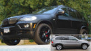 Orafol 970RA Matte Black over Grey original paint. Photo courtesy of Orafol USA.