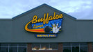Backlit sign created using Avery 900 Translucent Twilight Blue, Tropical Blue, Golden Yellow, and Halloween Orange by Carolina Sign and Service (carolinasignandservice.com)
