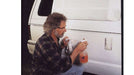 Rapid Prep used on side of van before wrap. Photo courtesy of Rapid Tac.