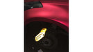 3M Scotchlite Vinyl Series 680 in Gold on brake caliper. Photo courtesy of Bay State Detailing, Rockland, MA. 