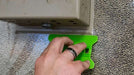 Pro Tools Speed Wing Lime (Hard) Squeegee in use