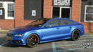 Wrapped in Orafol 970RA Matte Azure Blue Metallic by Designer Wraps (designerwraps.com)