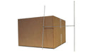 1/2 Stakes measure 15" tall x 10" wide