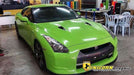 Wrapped in Orafol Lawn Green. Photo courtesy of Orafol.