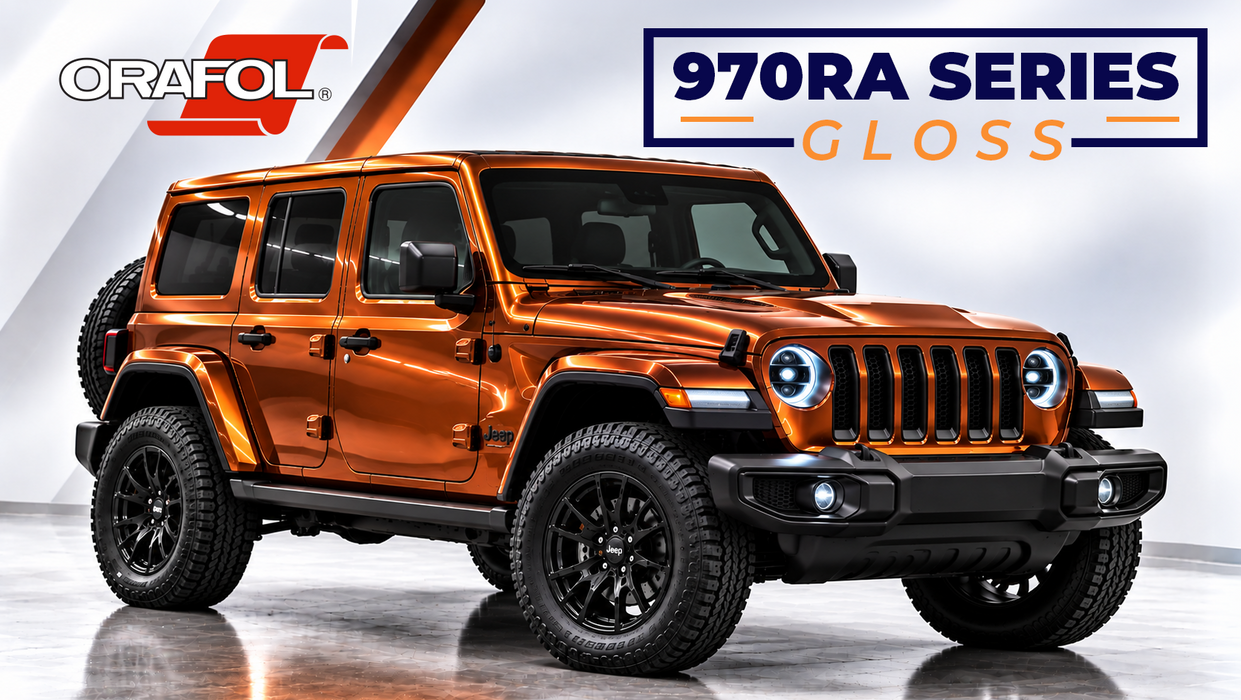 ORAFOL® ORACAL® 970RA 4.25 Mil Gloss Wrapping Film
