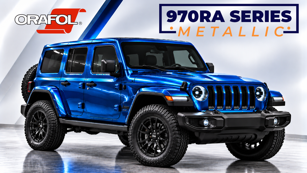 ORAFOL® ORACAL® 970RA 4.25 Mil Metallic Wrapping Film