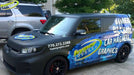 3M IJ180Cv3 printed graphics over 1080 Matte Black. Photo courtesy of Hyper Graphix, GA.