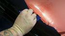 Lidco Resistant Blades Chemical Resistant Plastic Razor Blades Indigo used to remove vinyl.