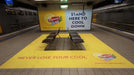 PanoRama Walk and Wall printed wall and floor graphic. Photo courtesy of Continental Graphix.