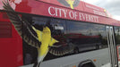 General Formulations GF 209 MetroMark printed bus graphics. Photo courtesy of General Formulations.