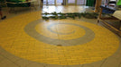 ORAGUARD 250AS laminate over printed floor graphics. Photo courtesy of Orafol.