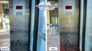 Metal Shield shown before and after. Photo courtesy of Graffiti Shield