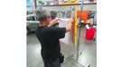 Image One Impact Hot Shot 1000X Infrared Heating Unit in use. Photo courtesy of Image One Impact.