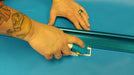 Image One Impact Straight Cutter Tool in use with Big Blue Safety Ruler.
