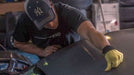 Image One Impact Wrap Glove  in use during a wrap by Bullitt Auto Detail. 