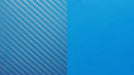 3M 8900 Carbon Fiber over 1080 Matte Riviera Blue (Left) - 3M 1080 Matte Riviera Blue (Right)