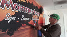 Mactac Roodle printed wall wrap. Photo courtesy of Mactac. 