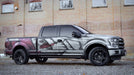 Wrapped in 3MIJ180mC-120 Satin White Aluminum and Truck Wrapped in 3MIJ180mC-120.  Wrapped by Dan's Window Tinting in Rexburg, ID