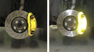 3M 680 Reflective Lemon Yellow on Brake Caliper. Photo courtesy of 201 Wrap, Jacksonville, FL.