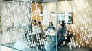 3M IJ8150 and 8914 printed window graphic. Photo courtesy of 3M USA.