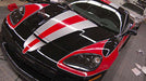 Oracal 951 Metallic Vinyl Silver cut graphics. Photo courtesy of Orafol.