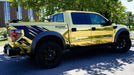 Avery Conform Gold Chrome on Frank’s Ford Raptor.